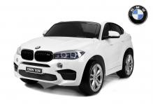 רכב ממונע ספורט לילדים דגם BMW X6 12V מקורי לבן